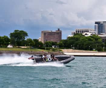 Chicago: Tour por el lago y el río en un barco semirrígido