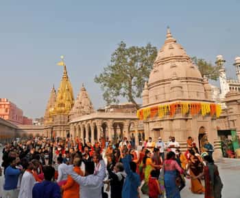 De Deli: Visita a Varanasi no mesmo dia em voo com passeio de barco