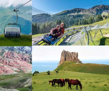 Baku:Guba-Shahdag-Resort-Candy MountainTour +FREE Night tour