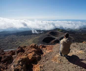 Catane : excursion matinale sur l'Etna avec dégustation et prise en charge