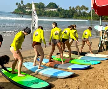 Surfschool in Unawatuna, Galle