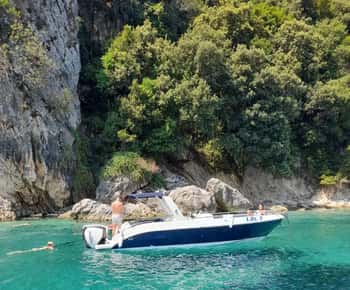 Sarande: Bådtur til den skjulte grotte, Gremina, Kakome og Krorez