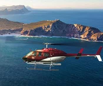 Um passeio de helicóptero de 48 minutos por Cape Point Full Peninsula