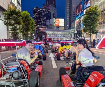 渋谷#2変装ゴーカートツアー