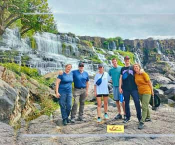 Visita a la campiña de Dalat y a la cascada de Pongour (grupo reducido)