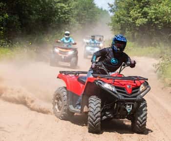 Agadir/Taghazout: Tour in quad della spiaggia e delle montagne di Tamraght