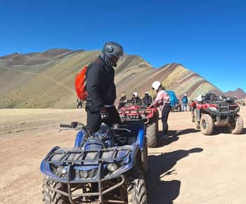From cusco: Rainbow Mountain ATV Tour with meals