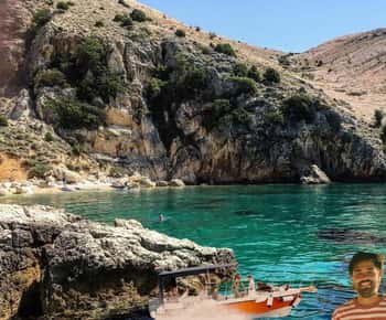Wild Bays of Krk Island: un tour privato in barca di mezza giornata