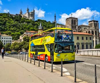 Lyon City Hop-on Hop-off Sightseeing Bus Tour
