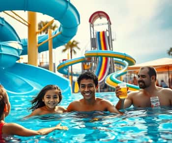 Hurghada: Makadi Water World with Lunch & Transfers