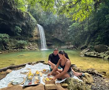 Santo Domingo: Aventura numa cascata escondida e numa gruta histórica