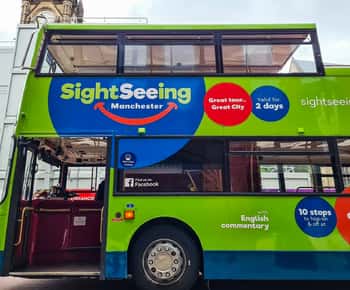 Manchester: Sightseeing Bus Tour