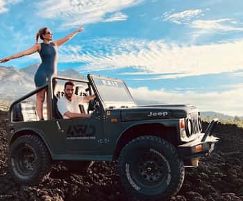 Bali: Shared Mount Batur Sunrise Jeep Tour with Hot Springs
