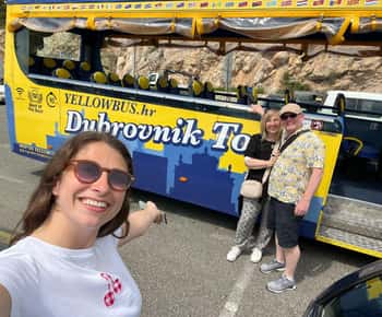 Hop-On Hop-Off Yellow Cabrio Tour: Se Dubrovnik på 90 minuter