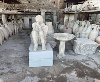 Côte amalfitaine : Visite guidée des ruines de Pompéi
