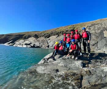 North Devon: Coasteering em Baggy Point