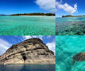 Mauritius: ogled treh severnih otokov z gliserjem in žarom