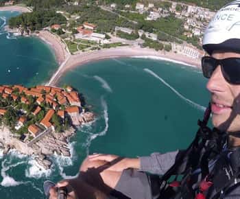 Paragliding Montenegro: Sveti Stefan Air Excursion