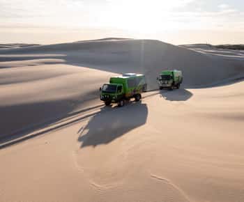 Port Stephens: Sandboarding ilimitado e excursão às dunas de areia com tração às quatro rodas