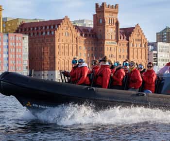 Stockholm: RIB Speed boat tour & archipelago island visit