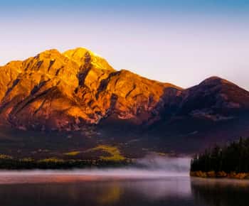 4 dagers tur til Banff og Jasper nasjonalpark uten hotell