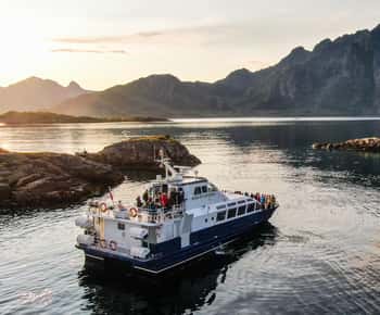 Au départ de Svolvær : Croisière dans le Trollfjord et safari pour observer les aigles de mer dans les Lofoten