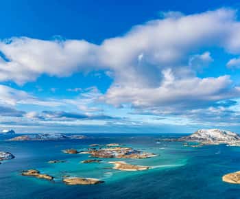 Tromsø: Fjorde und Sommarøy Tour mit lokalem Mittagessen