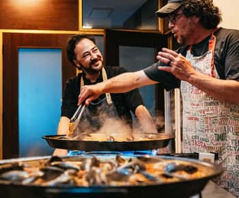 Madrid: Paella and Sangria Workshop in the City Center