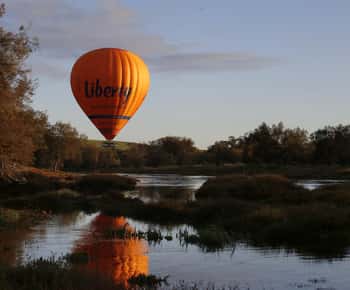 Perth para Northam: Voo de balão com transporte de autocarro