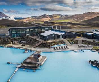 Akureyri Port: Myvatn Nature Baths & Godafoss Waterfall Tour