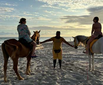 Salalah: Reiten am Strand mit Abholung und Rückfahrt vom Hotel