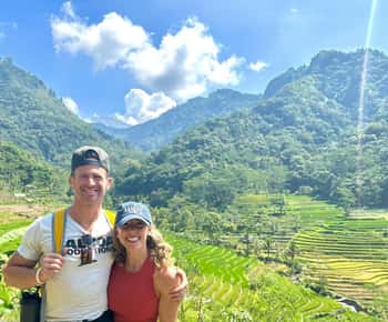 A partir de Yogyakarta: Cachoeira escondida e terraços de arroz de Selogriyo