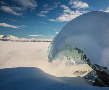 Kiruna: Snöskovandring dagtid