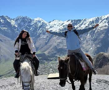 Ride A Horse To Gergeti Trinity Church And Summit A Mountain