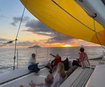 No1Sxm Half Day Snorkel & Sunset Sail