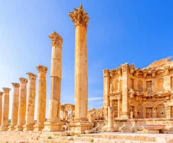 From Amman: Jerash, Ajloun Castle or Umm Qais Private Tour