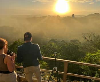 Tikal Sunrise, Archeological focus and Wildlife Spotting