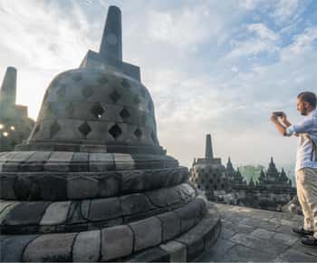 Borobudur Sunrise (garantia de subida) e Prambanan Day Tour