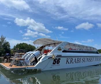 Krabi: Lancha Blue Horizon para as Ilhas Hong e Paradise
