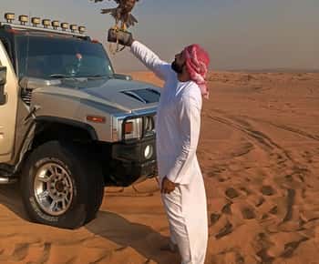 Golden Sands & Glamour: Hummer Safari with Photoshoot