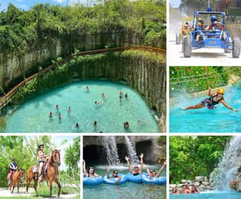 Punta Cana: Bavaro Kalandpark teljes körű belépőjegy és ebéd