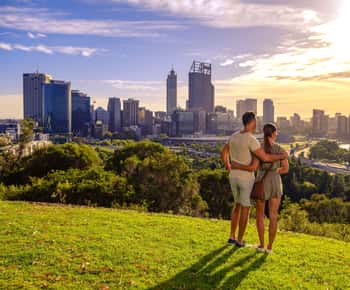 Maßgeschneiderte 3-stündige private Tour durch Perth für das Reisechamäleon