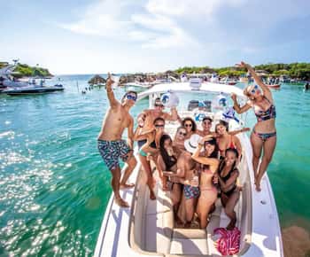 Cartagena: Ganztägige Bootstour zu den 5 Rosario-Inseln