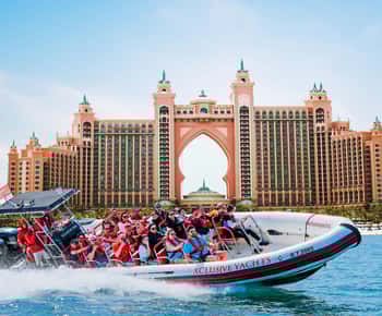 Dubai: Marina, Atlantis, Palm & Burj Al Arab Speedboat Tour