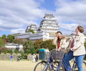 Tour de medio día en Bicicleta por la Ciudadela del Castillo de Himeji con Almuerzo