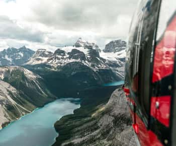Kananaskis: 45 Minute "Sleeping Warrior" Helicopter Tour