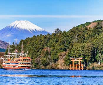 Tokio: Mt. Fuji, Hakone, cruise over het Ashimeer en de kogeltrein