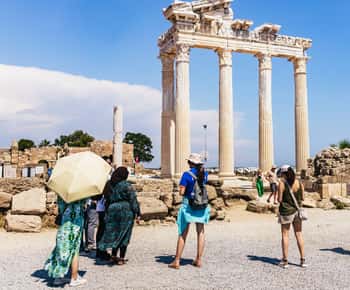 Antalya: Perge, Aspendos, die Stadt Side und die Wasserfälle Tour