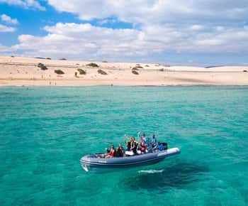 Fuerteventura: Lobos Eiland Retourtje Speedboot Ticket