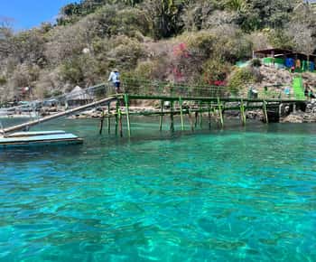 Coral island guayabitos beach and snorkeling